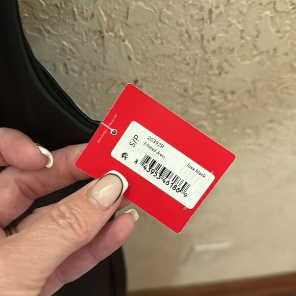 Spanx Leather-Like Sleeveless Sheath Dress NWT - Picture 11 of 15